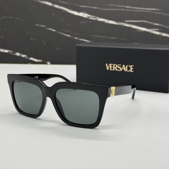 NEW VERSACE VE4498 GB1/87 BLACK WOMEN SUNGLASSES MOD 4498 GB1/87 main image 8